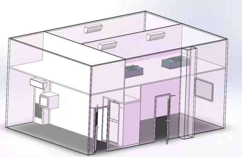 INFINUO十萬級/萬級清潔度檢測無塵室實驗室