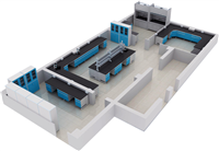 INFINUO十萬級(jí)/萬級(jí)清潔度檢測(cè)無塵室實(shí)驗(yàn)室